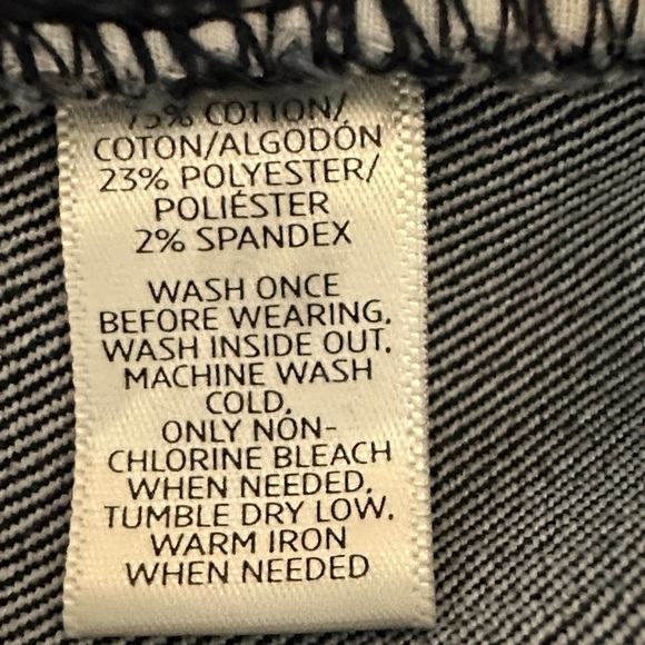 LOFT Curvy Straight Indigo Denim Jeans Women's Size 14 - Picture 8 of 8